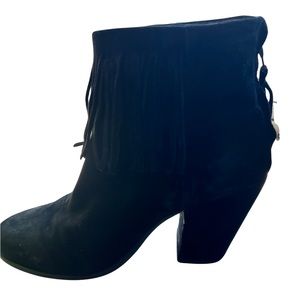Rag & Bone Newbury Fringe Boots - size 38